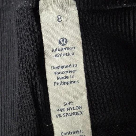 Lululemon Dance Studio Mid-Rise Black Joggers Pants - Picture 3 of 8